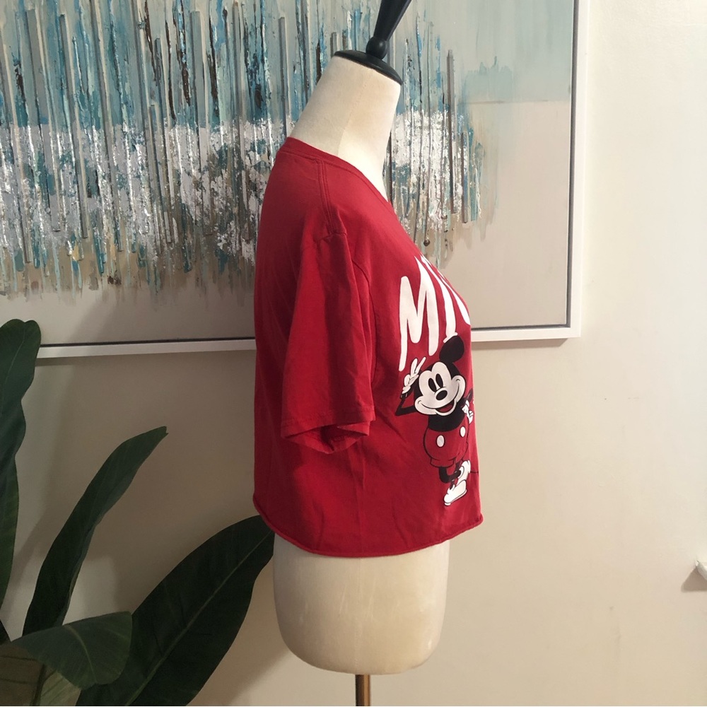 Disney mickey mouse tee size S ,‎ red color - Picture 3 of 6